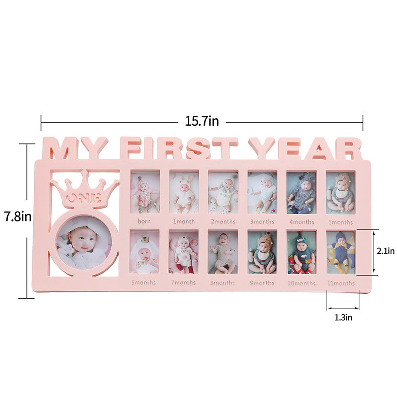 Baby First Year Photo Frame