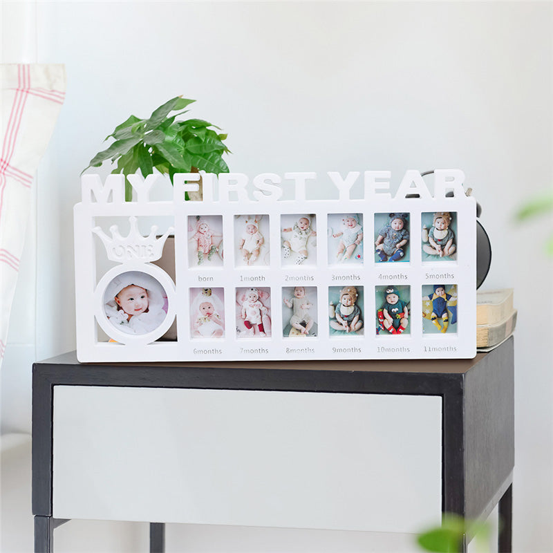 Baby First Year Photo Frame