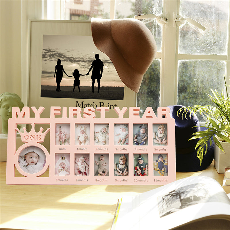 Baby First Year Photo Frame