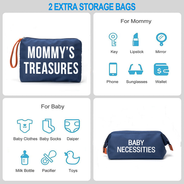 Multifunctional Large Diaper Bag