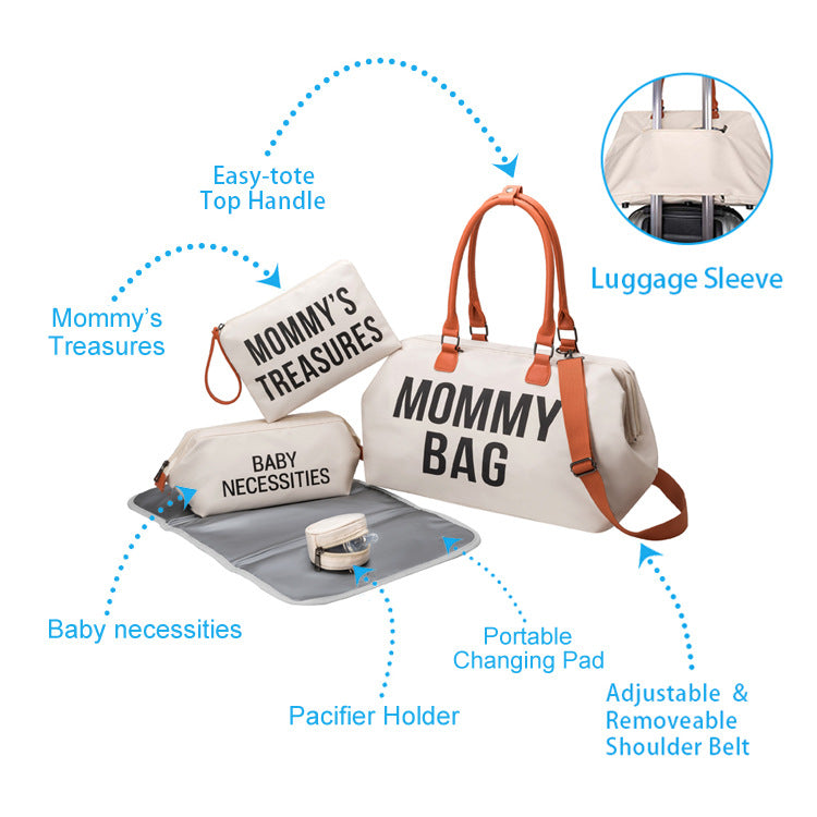 Multifunctional Large Diaper Bag