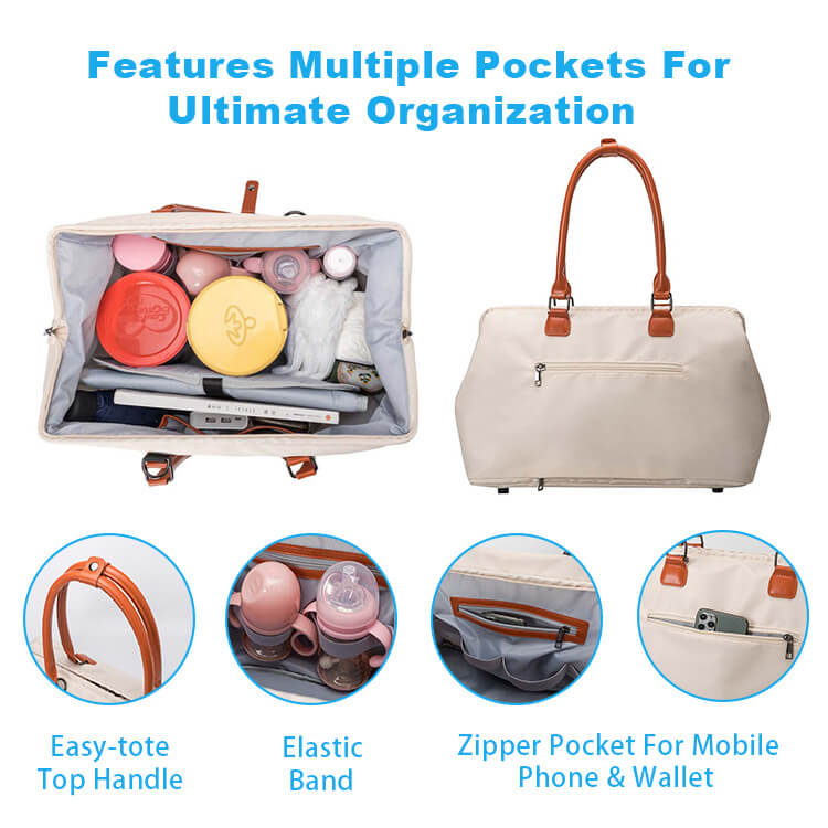 Multifunctional Large Diaper Bag